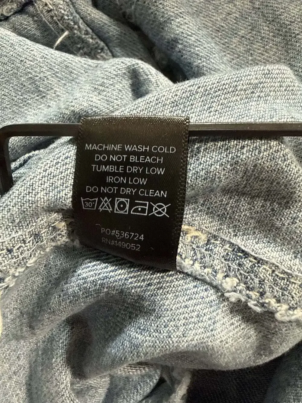 Fashion Nova 2X Distressed Denim NWT Light Wash Ripped Sleeveless Vest Plus Size - Picture 8 of 8